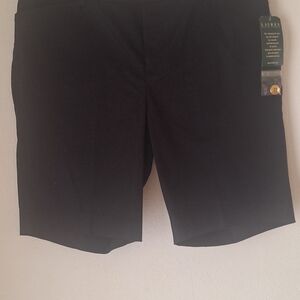 Ralph Lauren's Classic Womens Blue  Shorts Sz 12 100%cotton NWT